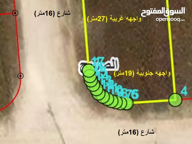 513متر من اراضي الصريح ضمن حوض سلمان الوسطاني تقع على شارعين