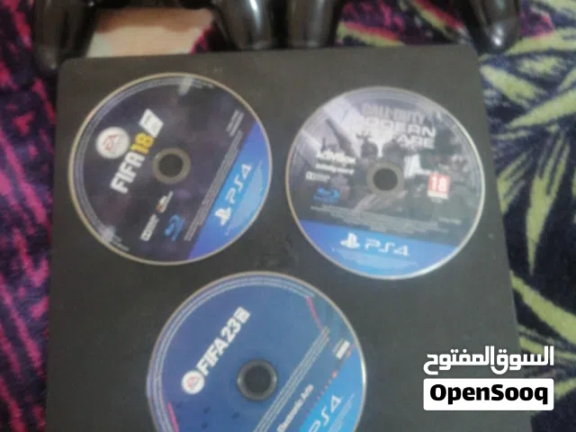 للبيع بلاستيشن 4سلم ون تيرا مستعمل 60 وقابل بالمعقول مع سيدي فيفا23 وفيفا18 و كول اوف ديوتي