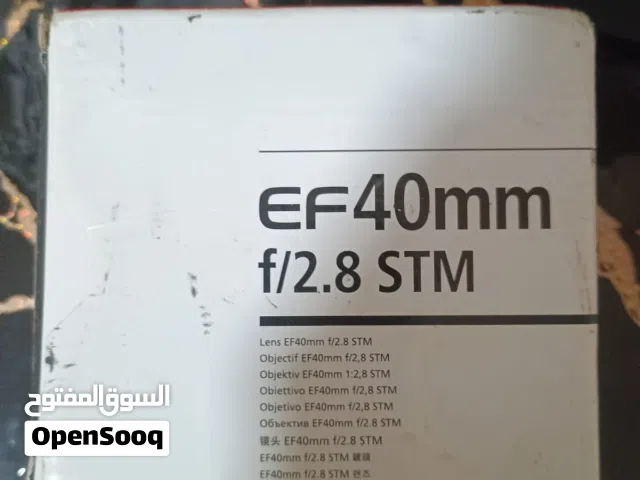 Canon camera lens EF 40mm f/2.8 STM