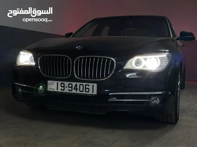 للبيع BMW 740 Li  Model 2013  موديل  ممشى السياره 100 الف  اعلى صنف فل كامل فحص كامل  تحكم ستيرنج