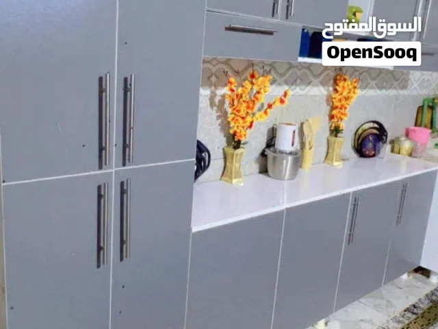 كاونتر خشب mdf تركي قياس مترين ونص مع سنة قياس متر وعشرين