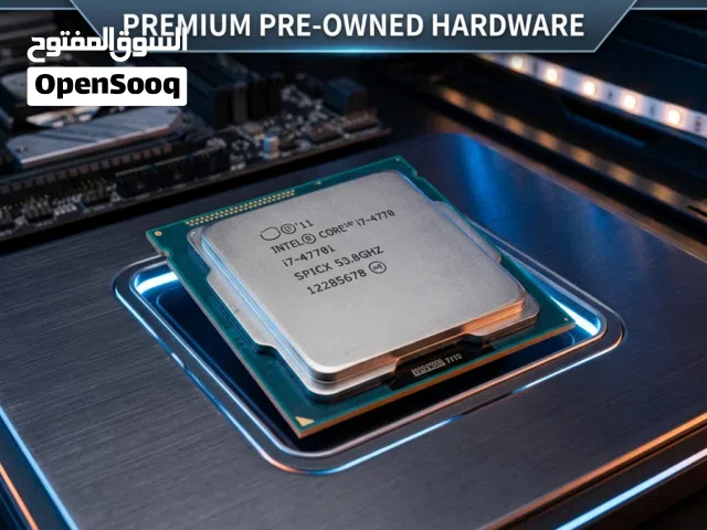 CPU INTEL i7-4770  negotiable   قابل للتفاوض