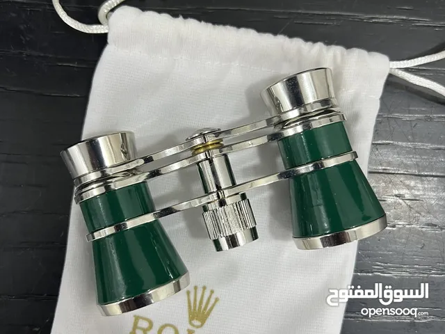 Rolex Green Opera Glasses Binoculars with Box & Pouch – Rare Collectible Accessory