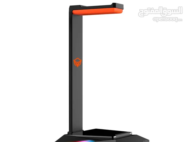 Meetion U003 RGB Stand For Gaming Headphone حامل قاعدة سماعات مضاءة مع مداخل