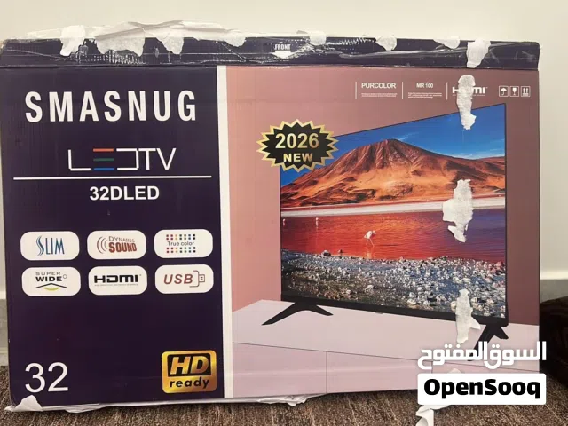 شاشه 32 بوصه جديده مش مستعمله السعر ساوم
