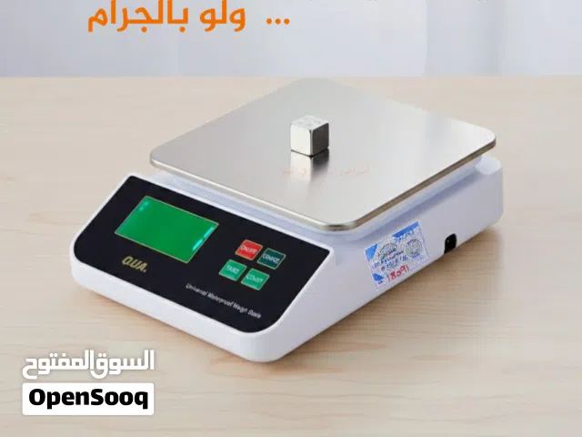 مبزان الكترواني لا صلي ماركه Qua الأصلية العالميه يزن من1 جرام حتى 5كجم