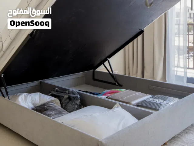 Bed frame with storage