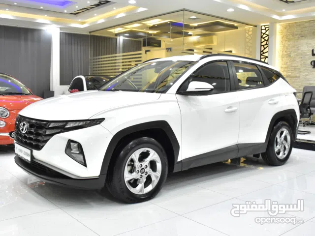 Hyundai Tucson ( 2023 Model ) in White Color GCC Specs