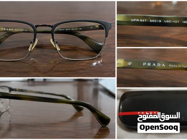 For Sale – Genuine P R A D A Eyeglasses Frame  Made in Italy