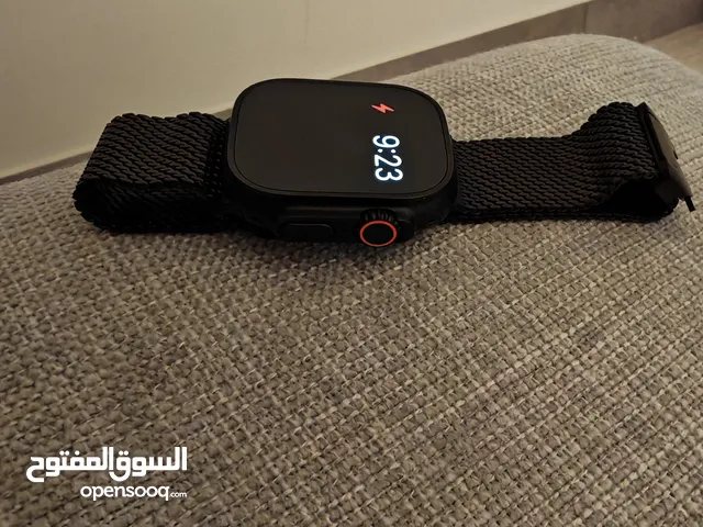 ساعه ابل الترا 2 اللون الأسود الجديد