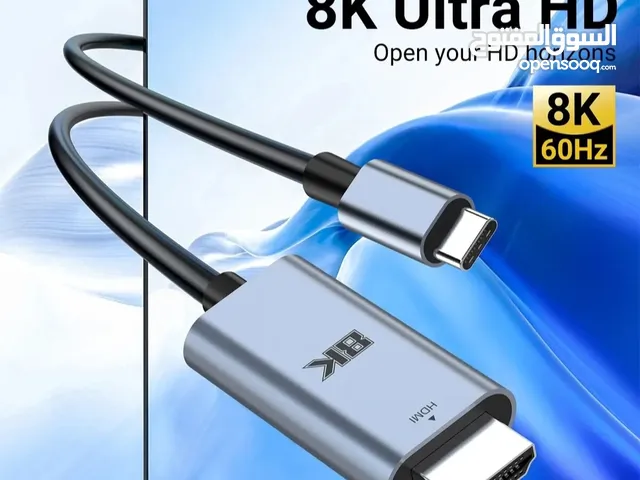 Cable HDMI 8k 60HZ 2m to type-c phones