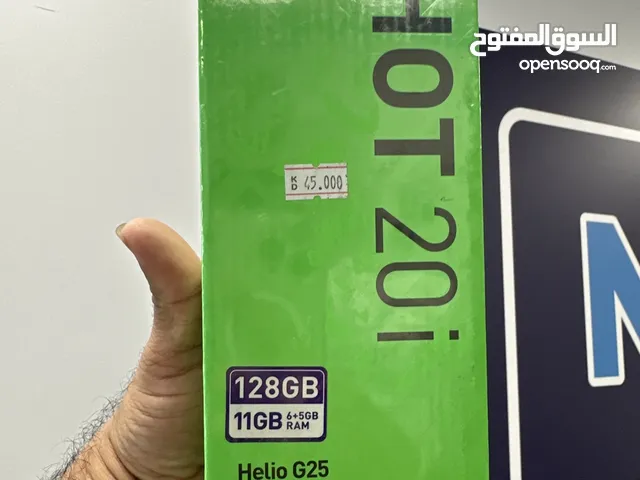 Infinix Hot 20i 4G Smartphone 6GB / 128GB – Luna Blue