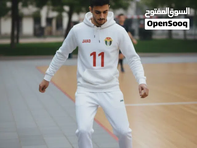 هودي المنتخب الاردني متوفر ب لونين وقياسات (رجالي وستاتي)