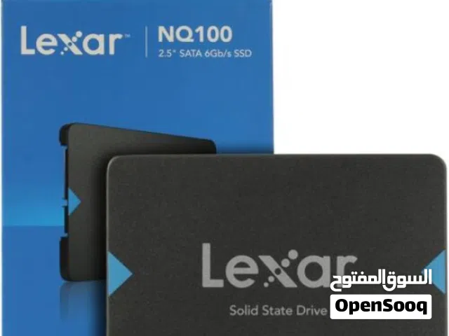 هارد دسك اس اس دي داخلي سريع 256GB LEXAR NQ100 15X SPEED DESKTOP - LAPTOP GAMING SSD