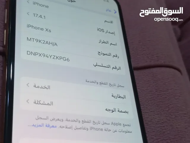 ايفون اكس اس مستبدل فقط شاشة اصلية للبيع او المراوس