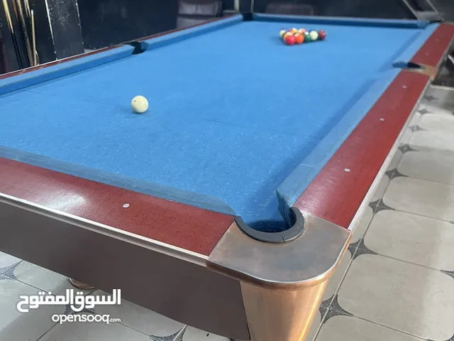 طاولات بلياردو 9 قدم اجنبي رخام اسود عدد(2) بسعررررررررررررررررررررررر حرررررررق
