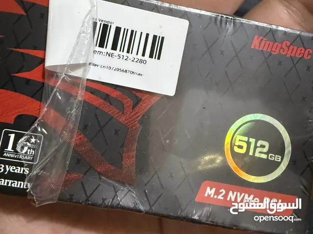 هارد ام 2 حجم 512 جديد مفحوص فقط