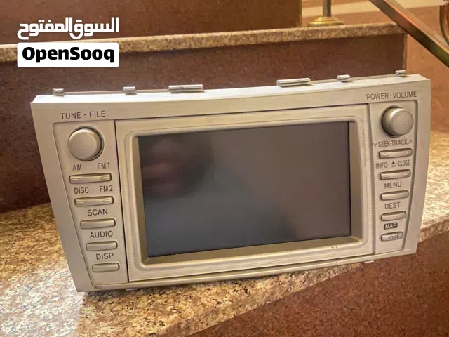 وصل النادر شاشة تويوتا أوريون و تويوتا كامري تركب للخليجي اصلي وكاله بحالة وكاله متوفر 3 حبات فقط