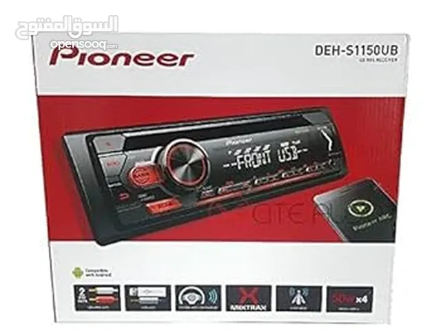 مسجل بيونير اصلي تايلندي USP AUX  مع قطعة بلوتوث هدية بوخد سي دي