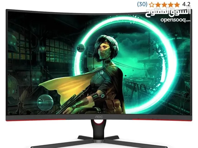 31.5" Aoc monitors for sale in Abu Dhabi