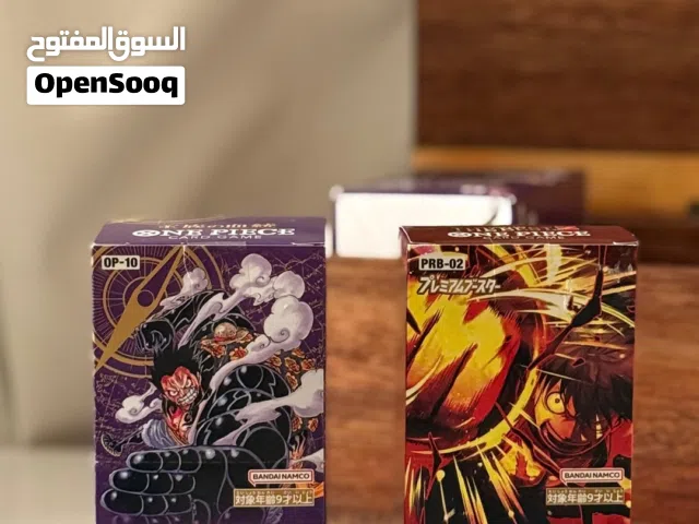 بوكسات ون بيس يابانيه One piece booster box OP10 and PRB-02