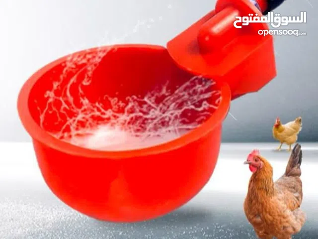 احواض مشارب دواجن للبيع مناسبة للطيور، الدجاج ، السمان وغيرها بسعر مناسب