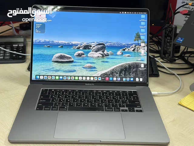 MacBook Pro Core i9 8GB Graphics 64GB RAM 500GB SSD Touch BAR