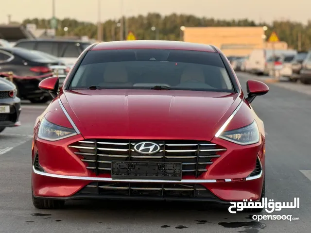هونداي سوناتا موديل 2021 وارد امريكا ايرباقات الوكالة صبغ الوكالة بحالة ممتازة