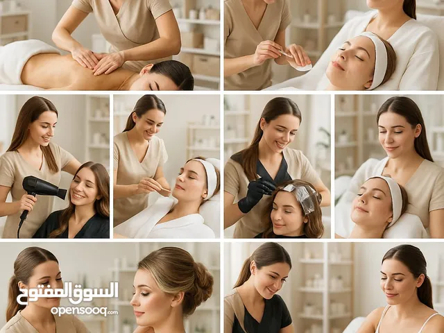 رفاهيتكِ لباب بيتكِ — خدمات تجميل متكاملة للسيدات فقط داخل المنزل!