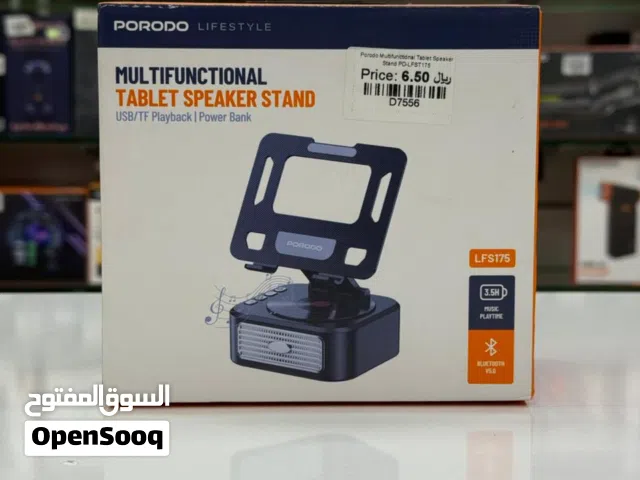 Porodo Multifunctional Tablet Speaker Stand .New