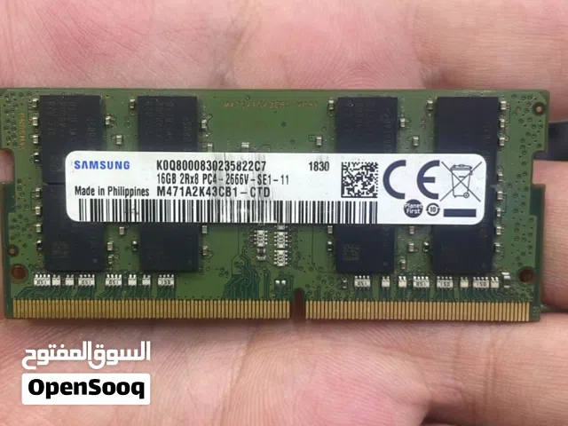 laptop memory ddr4 16gb samsung