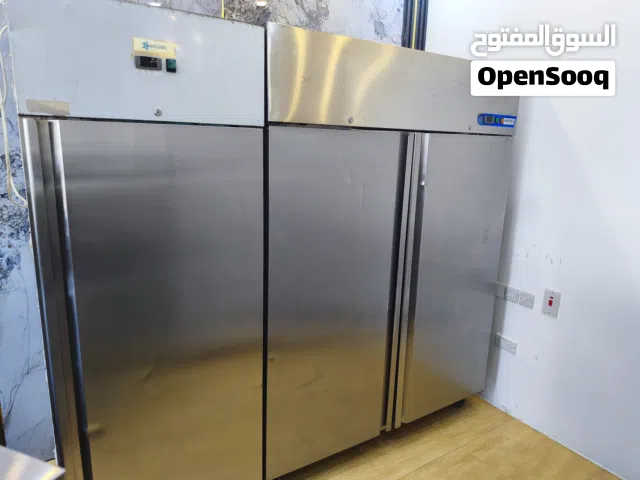 ثلاجات ستانلس ستيل تجميد وتبريد  دبل و سنغل مقاسات مختلفة