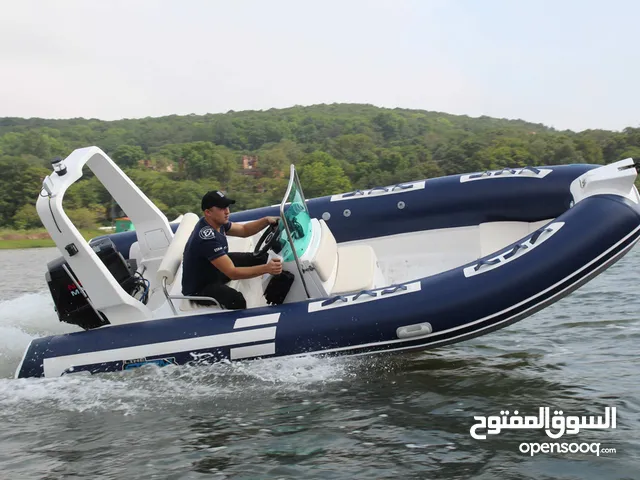 Sharmax extra 500 with warranty (rib boat with console , dayboat ,sea ,fishing, قوارب)