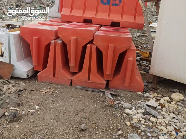 used plastic road barriers