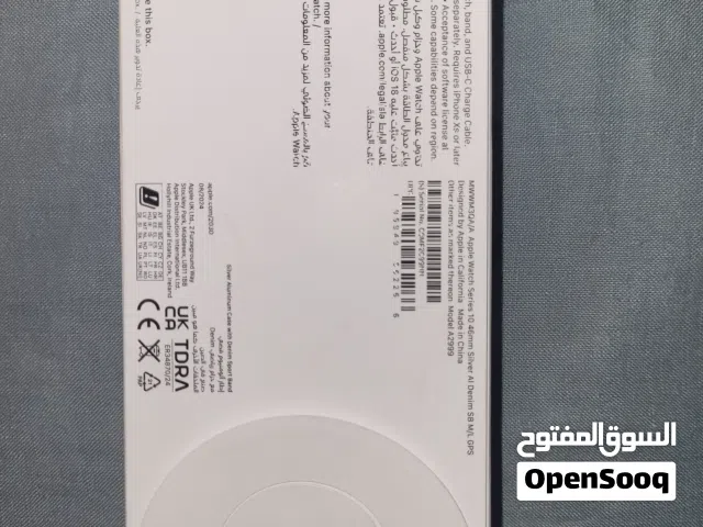 Apple Watch Series 10 – 46mm – Neuve Scellée