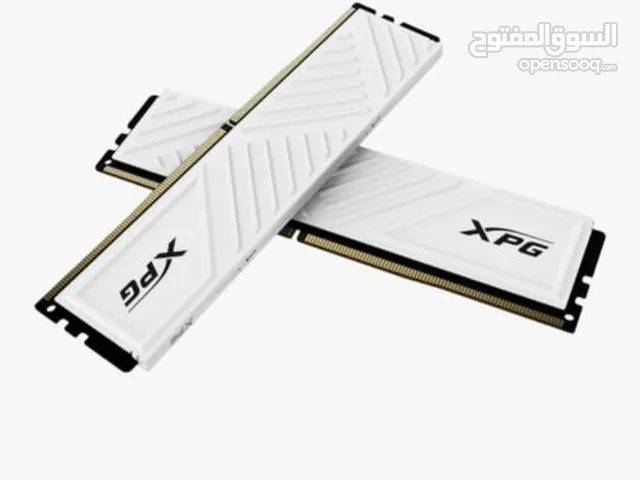 XPG GAMMIX D35 DDR4 16gb - 3600Mhz (2x8gb)-White New with warranty NEW in alain 230aed رامات