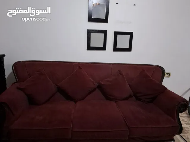 طقم كنب خشب زان من النوع الثقيل مجدد الرقم واتس اب فقط