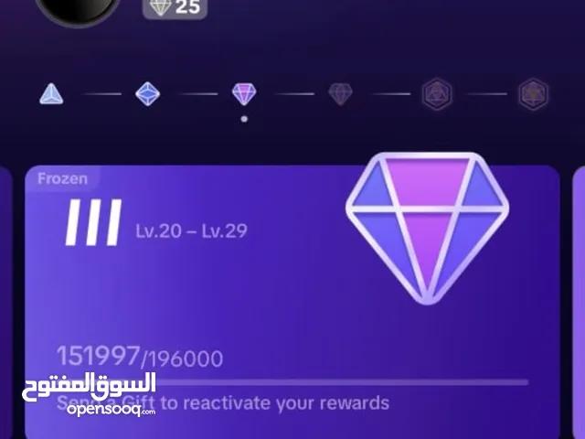 Tiktok account level 25 for sale حساب تيك توك لفل 25 للبيع