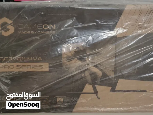شاشة GAMEON 144hz 2K 1440p Curved 27 inch Va