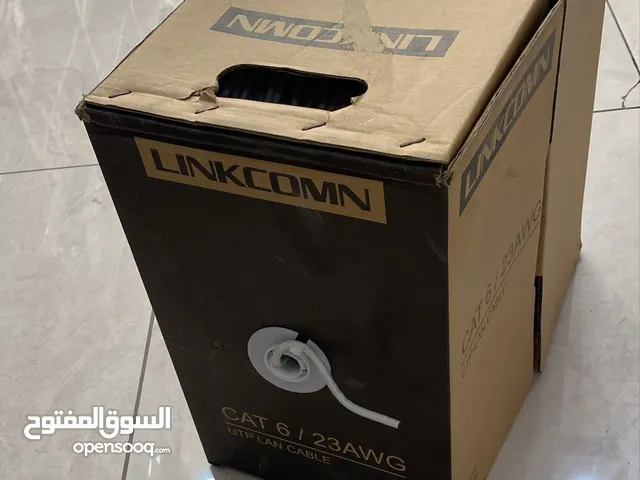 كابل شبكة 40% نحاس Cat6 – طول 305 متر LINKCOMN NETWORK CABLE 40% COPPER CAT6