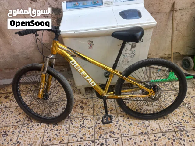 بايسكل جبلي ياباني  حجم 26 مستعمل قليل دبلات أماميه بدالات عدد ثنين أماميه ثلاث نمر وخلف سبعه