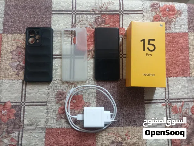 Realme 15 Pro 12GB / 256GB كسر زيرو – بالعلبة والضمان