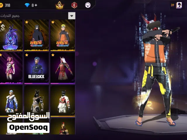 Free Fire Accounts and Characters for Sale in Al Hudaydah