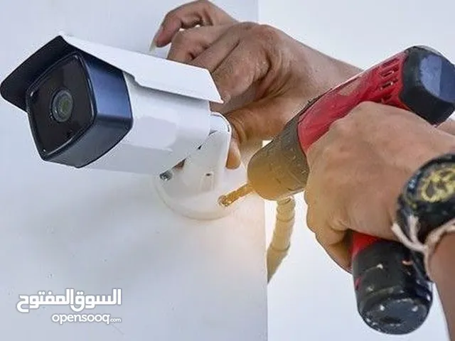 صيانة واصلاح كامرات المراقبة بجميع انواعها مع توفير قطع الغيار