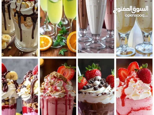 عالم العصائر الطازجة الطبيعي والسندويشات المتنوعة تلبية تامة لجميع الطلبات والحفلات والمناسبات