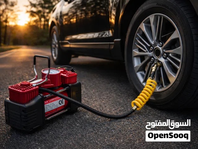 لا تخلي البنجر يعطلك بالطريق! كمبريسر هواء محمول سعر 30 الف مع توصيل مجاني