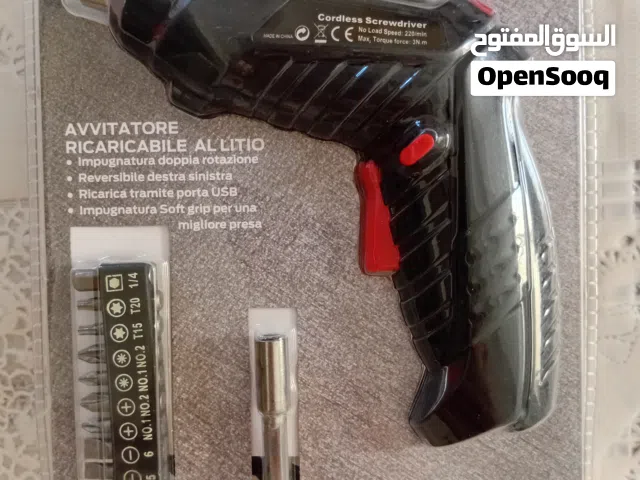 مفك براغي لاسلكي 3.6V جديد - وارد دبي موجود بالرصيفة حي القادسية يتوفر خدمة توصيل