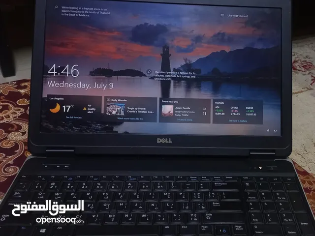 لابتوب ديل بحالة جيدة للبيع