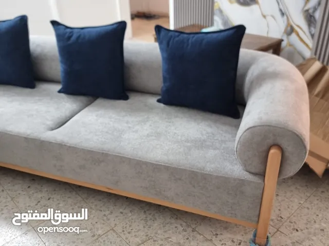 طقم كنب جديد غير مستعمل 8 مقاعد