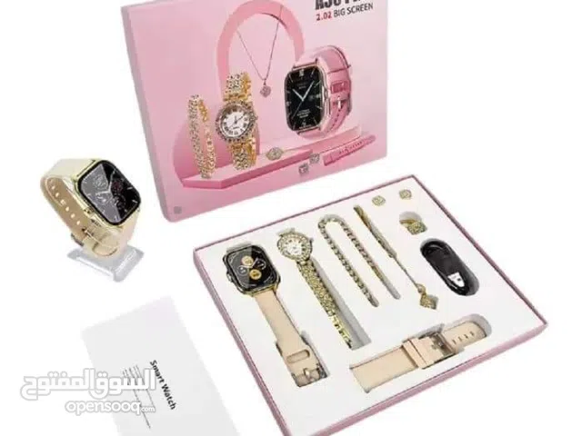 ساعة A58 مع اكسسوارات هدية احصل على هدية مميزة ومتكاملة مع بوكس الهدايا النسائي  1×6